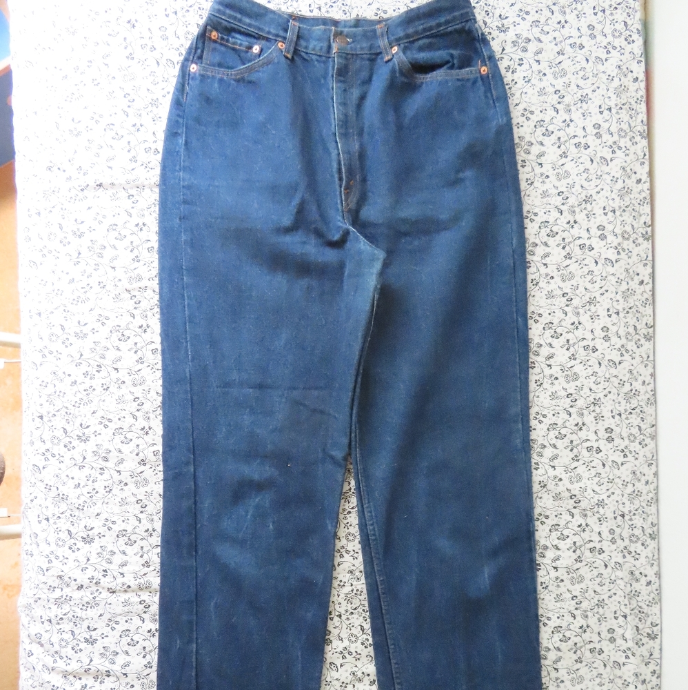 Vintage Levi Jeans 505 Denim 1982 Mom Jeans az 18
